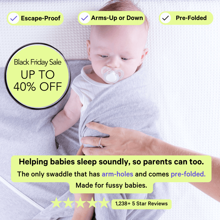 Baby arms escape swaddle sale