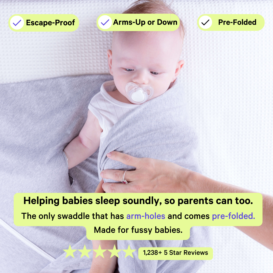 Australia's #1 Escape-Proof Swaddle 🇦🇺
